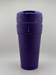 Double Cup Tumbler 20oz Signature Styrofoam Purple Drip Edition