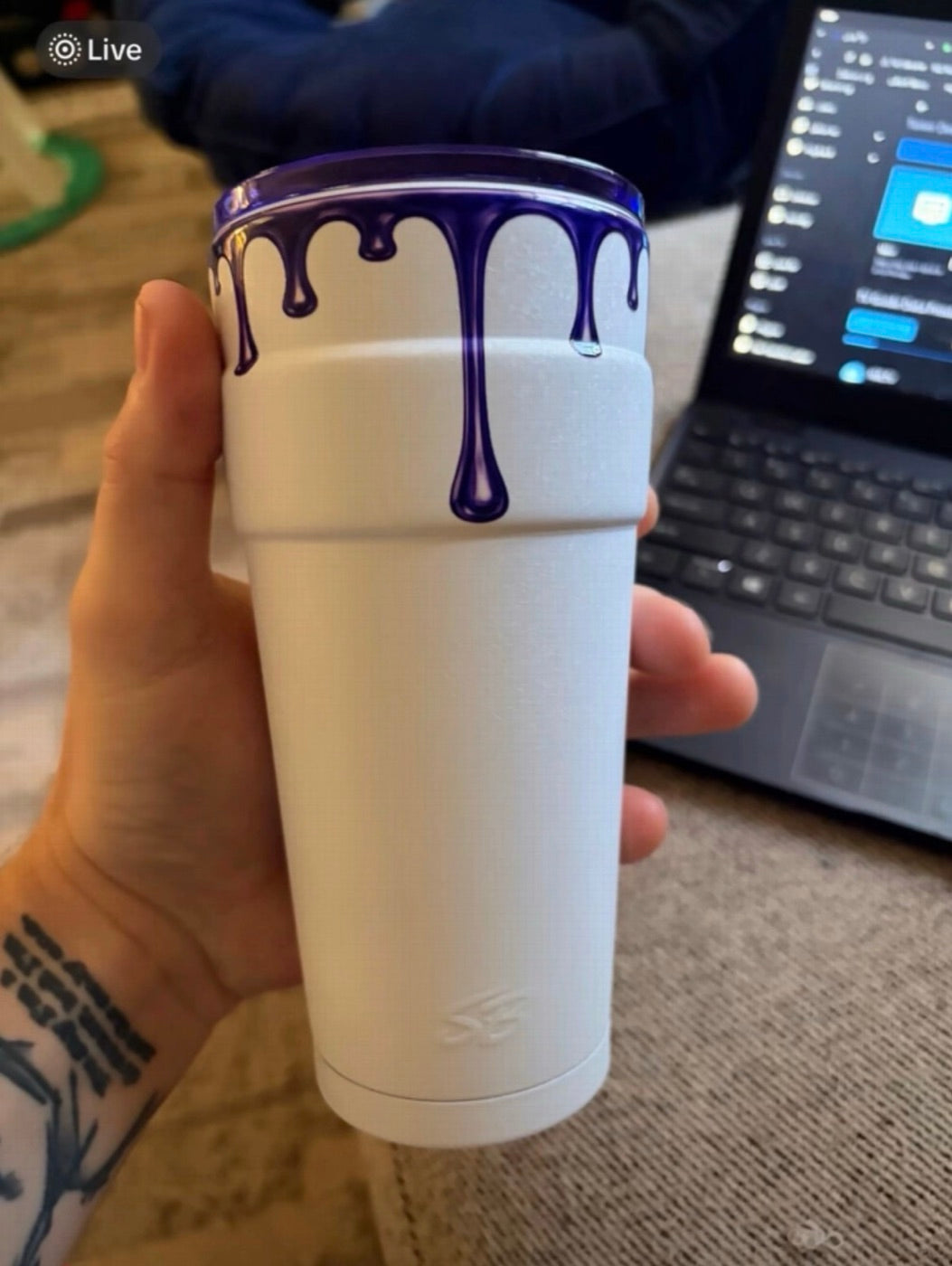 Customer photo of Double Cup at home